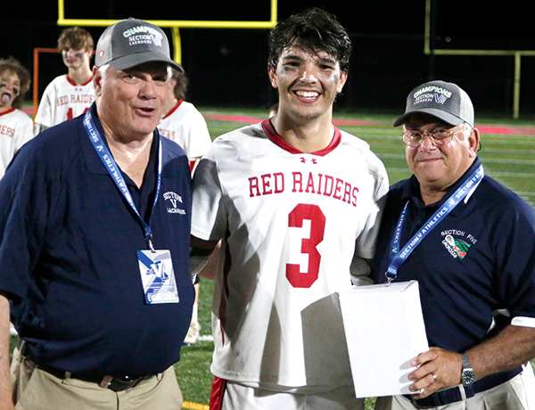 Quinn Nolan with Paul Wilson and Mike Simon