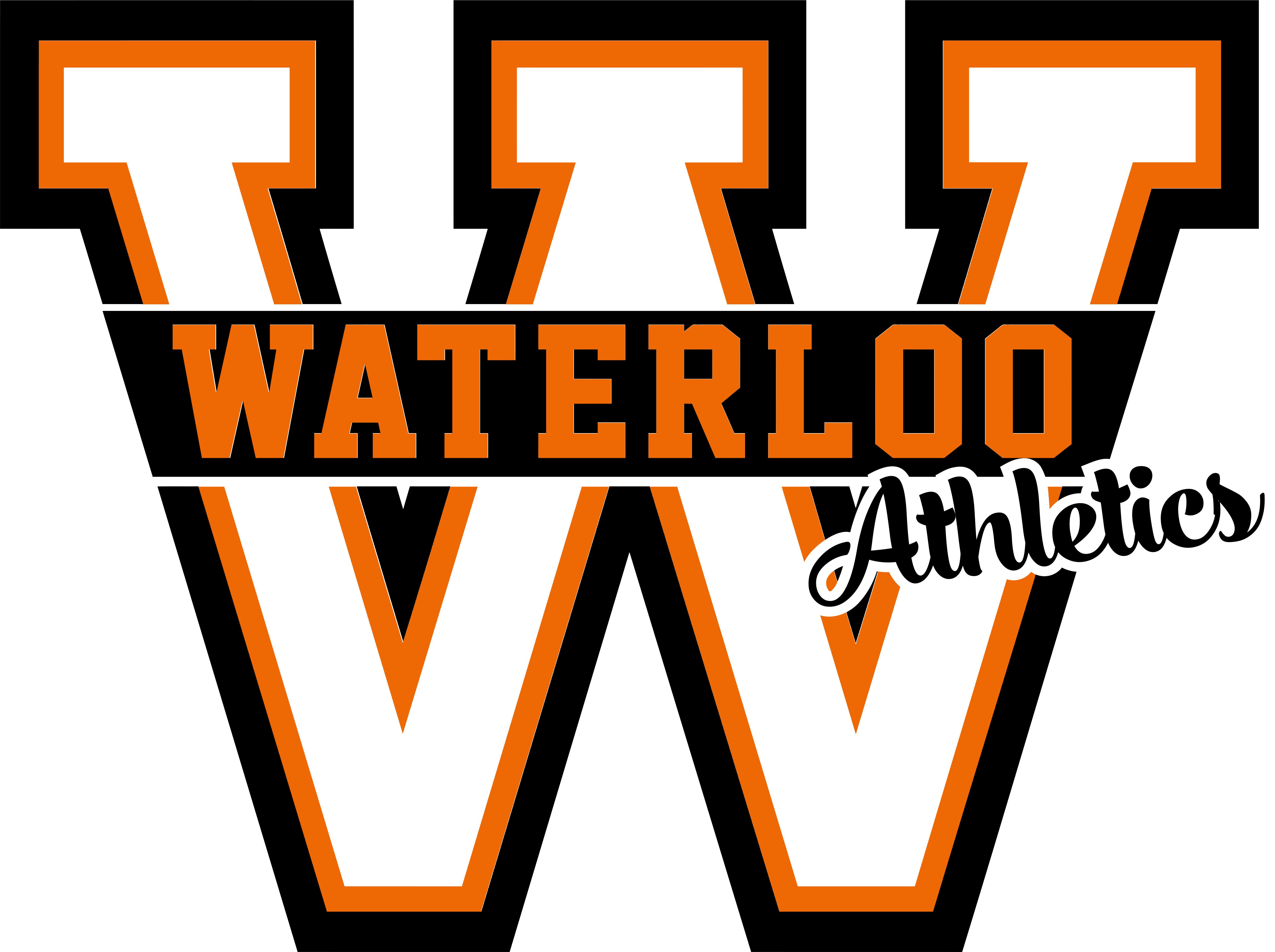 Waterloo Tigers T-Shirt (Orange) – J&B Graphics